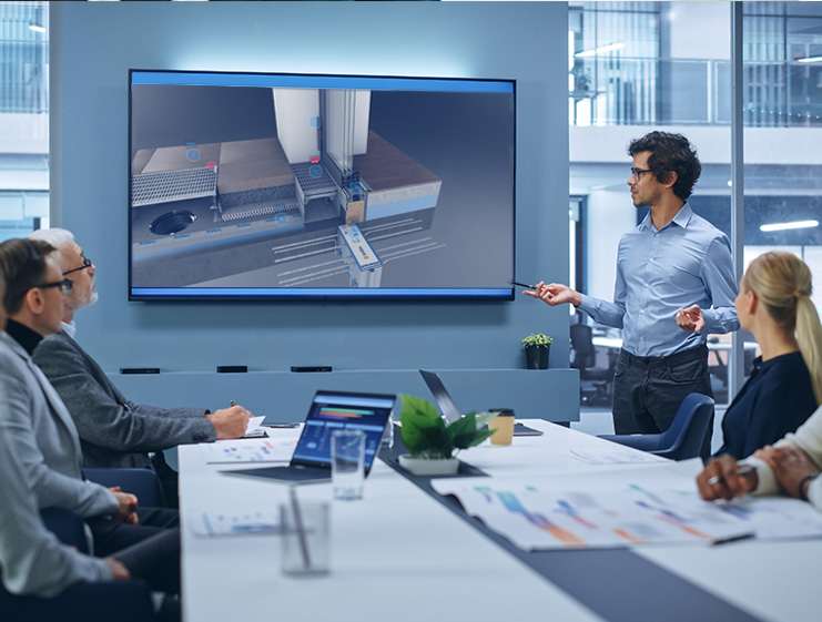 interaktiver 3D-Technologien