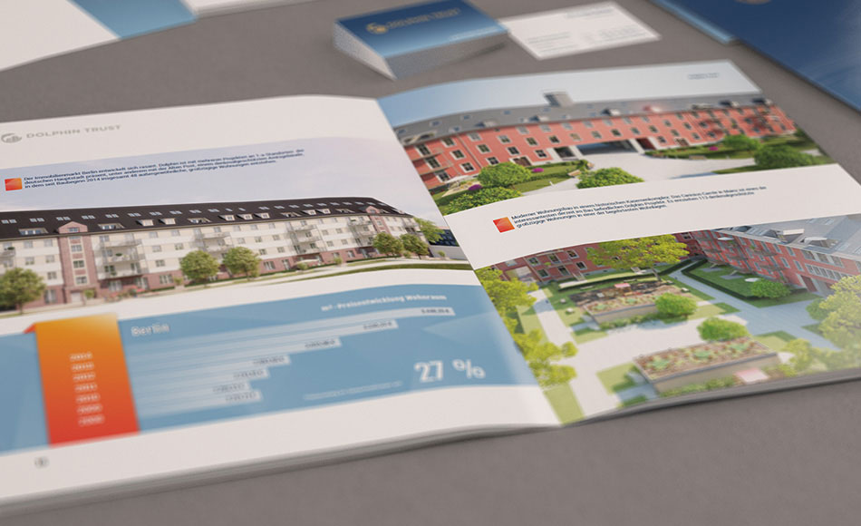 Corporate Design Entwicklung Dolphin Trust