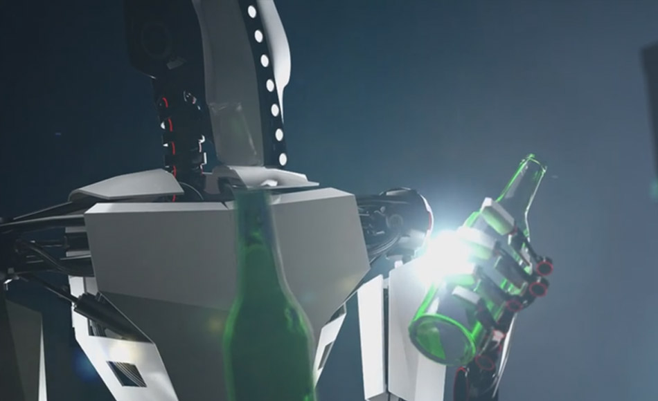 3D Animation Glas Industrie