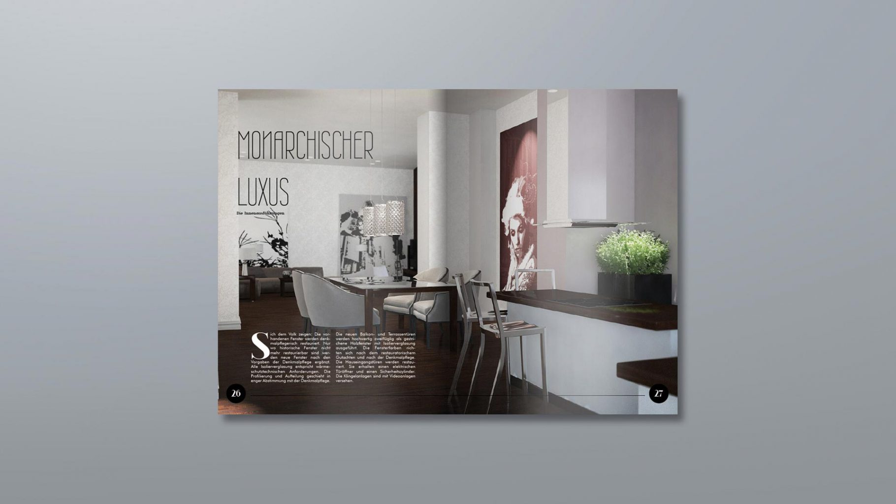 Immobilien Interior Rendering für Leipzig