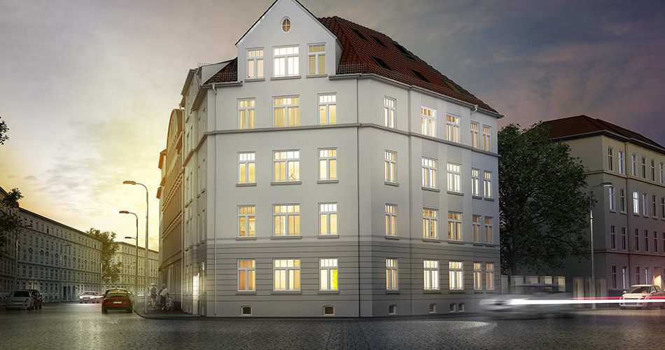 3D Rendering Bauprojekt Leipzig